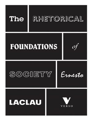 cover image of The Rhetorical Foundations of Society